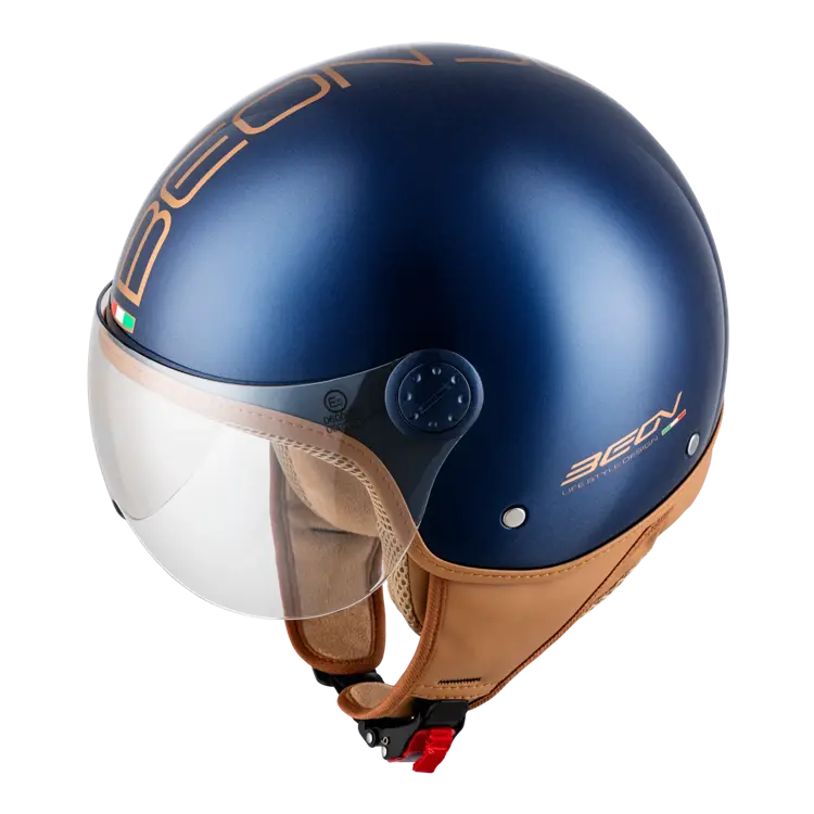 Design Luxe Scooterhelm met vizier