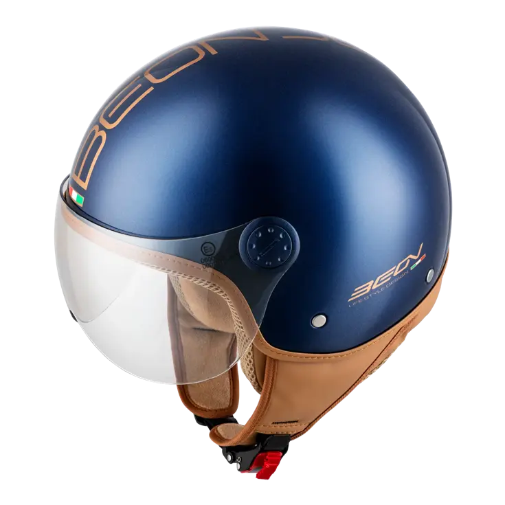 Design Luxe Scooterhelm met vizier