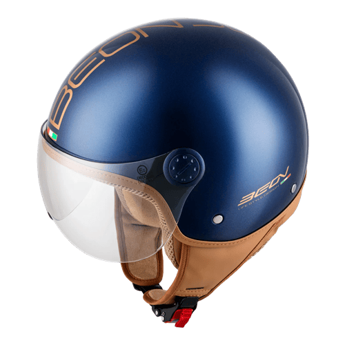 Design Luxe Scooterhelm met vizier