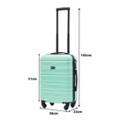 BlockTravel handbagage - S - TSA-slot - 39L
