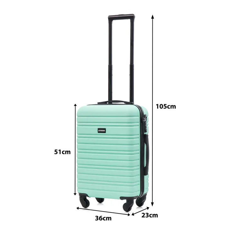 Reiskoffer S ABS 39L met TSA-slot en 360° wielen