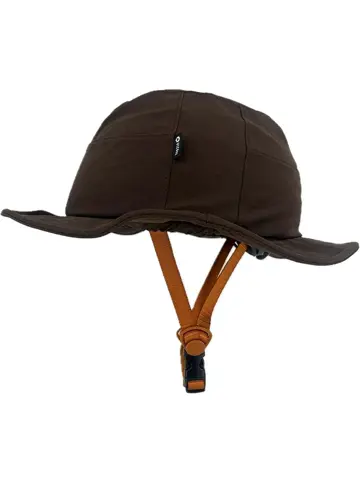 Vizorz SwitchCap fietshelm - Brown sunny classic