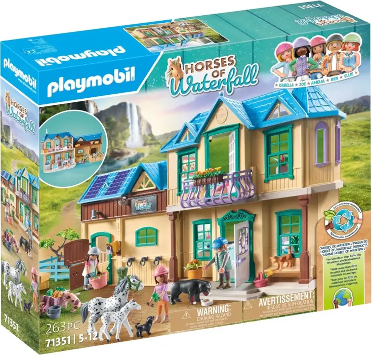 PLAYMOBIL® Waterval Ranch 71351