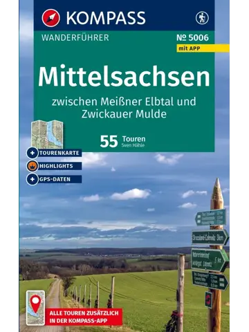 Wandelgids WF 5006 Mittelsachsen