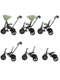 Windy kinderwagen - 2-in-1 driewieler