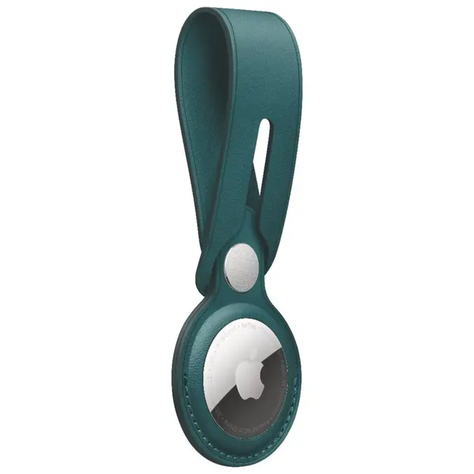 Apple Leather Loop AirTag-sleutelhanger