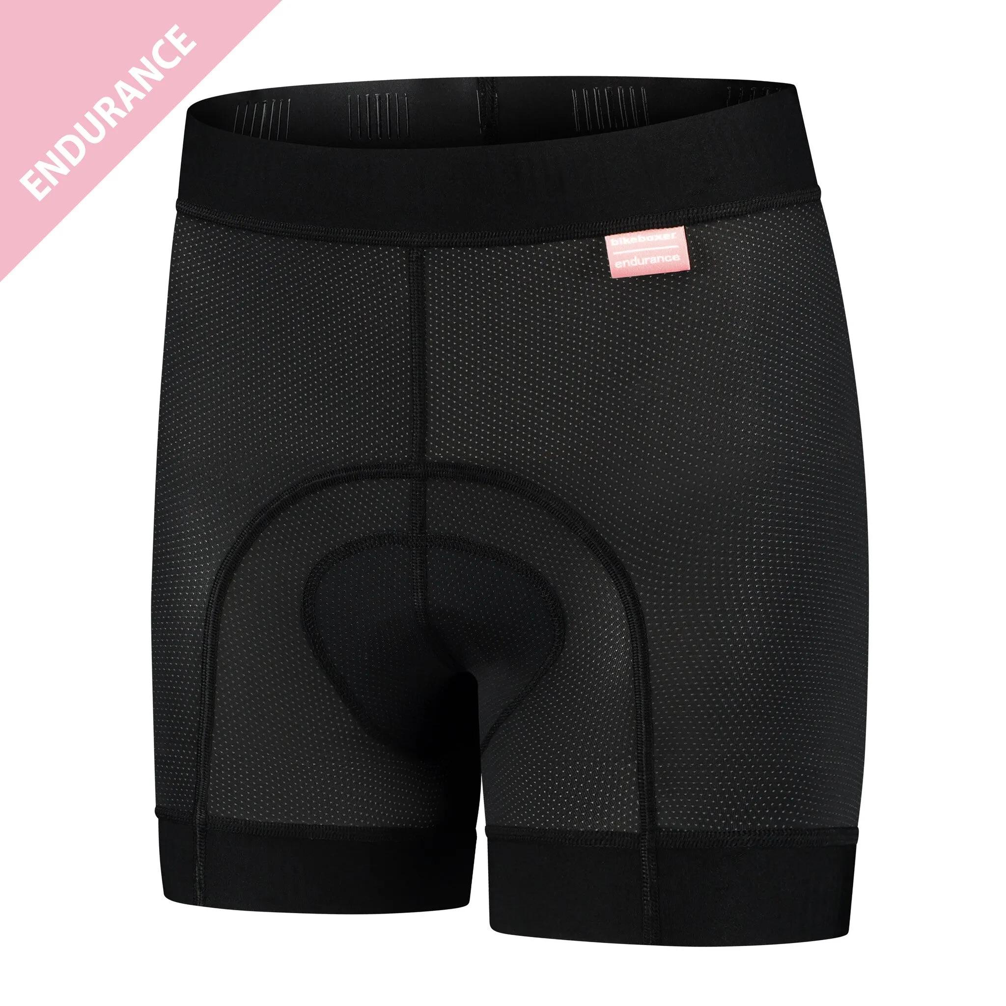 Bikeboxer.  bikeboxer dames Endurance Zwart  Zwart