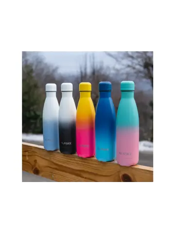 FLASKE 750 ml  RVS Drinkfles