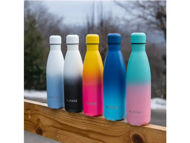 FLASKE 750 ml  RVS Drinkfles