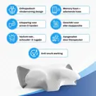 Sleeptight Vlinderkussen Hoofdkussen Traagschuim