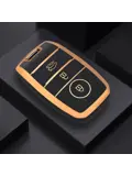 TPU Sleutelhoesje voor Kia goud A3