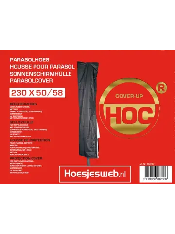 Zweefparasolhoes 230x50x58 cm - Goldenlabel