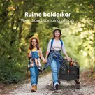 LifeGoods Bolderkar - 100KG - 200L