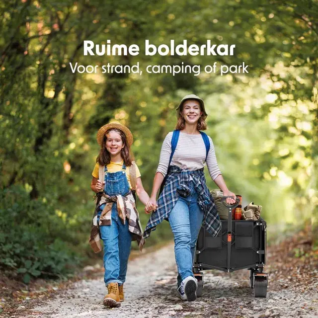 LifeGoods Bolderkar - 100KG - 200L