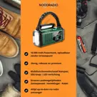 Noodradio® Solar Powerbank 10.000 mAh