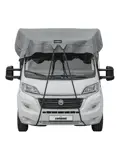 Caravan- en camperdakhoes - 8,5 x 3m - Grijs