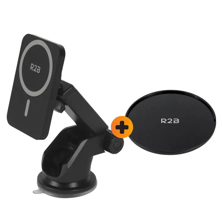 Telefoonhouder Auto Zuignap met Draadloze Oplader