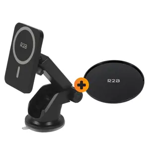 Telefoonhouder Auto Zuignap met Draadloze Oplader