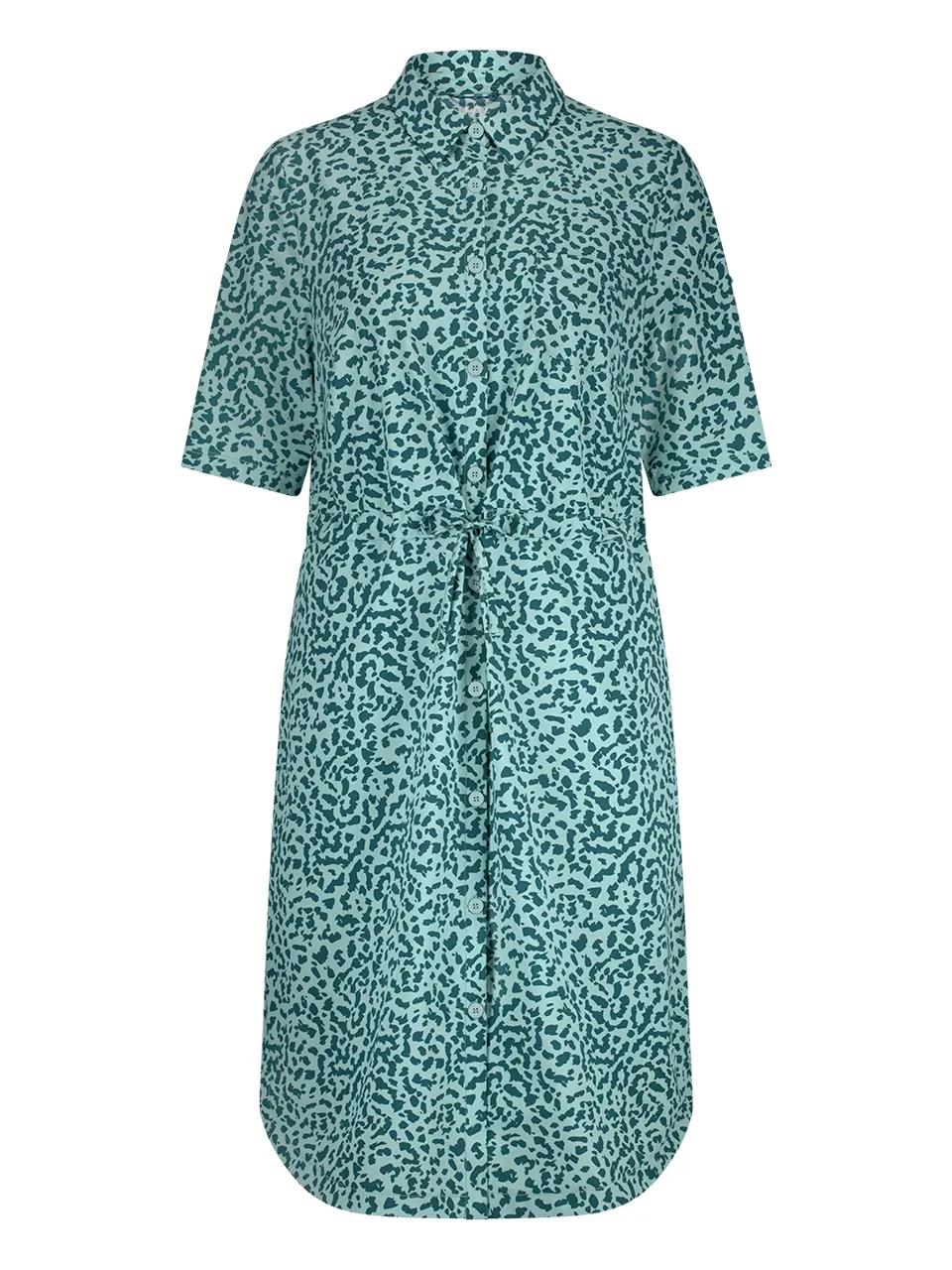 ANWB  Teresa  Travel jurk print dames  Human Nature  Aqua   XXXL
