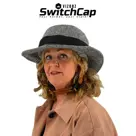 Vizorz SwitchCap fietshelm Grey woolly