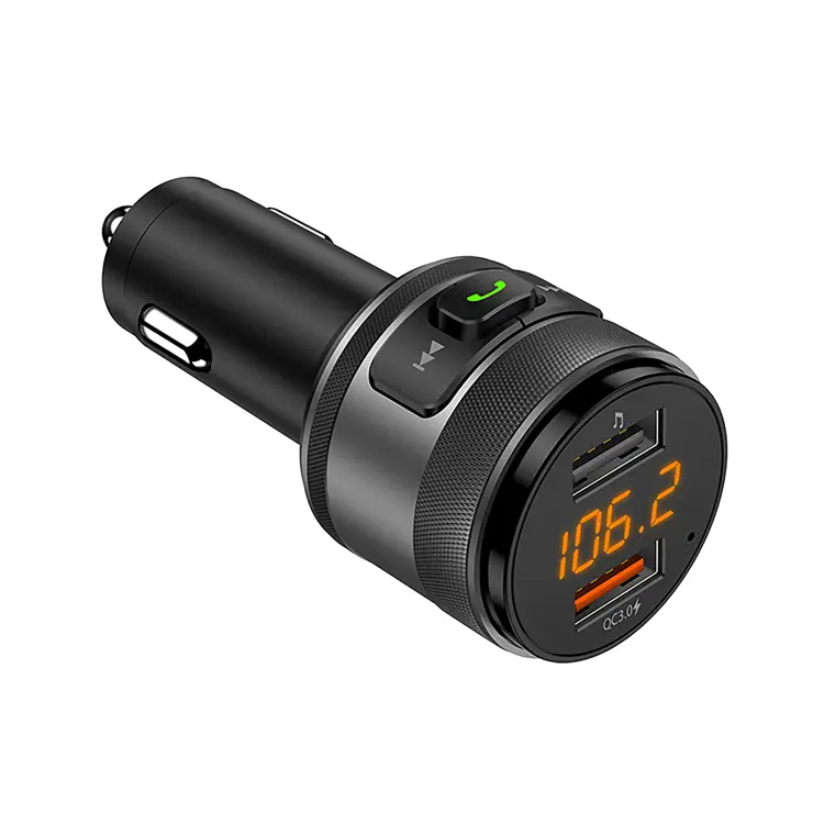 Bluetooth FM Transmitter voor Auto met USB Poorten