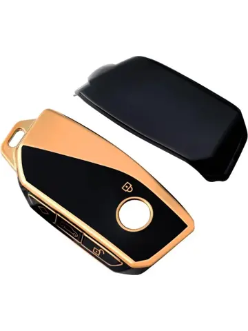 TPU Sleutelhoesje voor Bmw goud F4