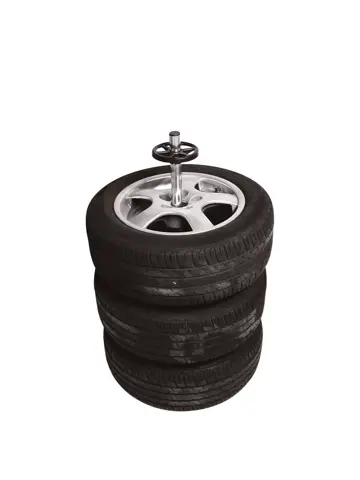 Velgenboom demontabel + hoes - Carpoint