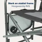 TRVLMORE Campingstoelen 2 Stuks
