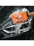 Microvezel Autowashandschoen Oranje