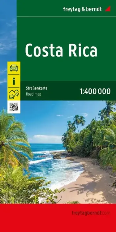 Wegenkaart F&B Costa Rica