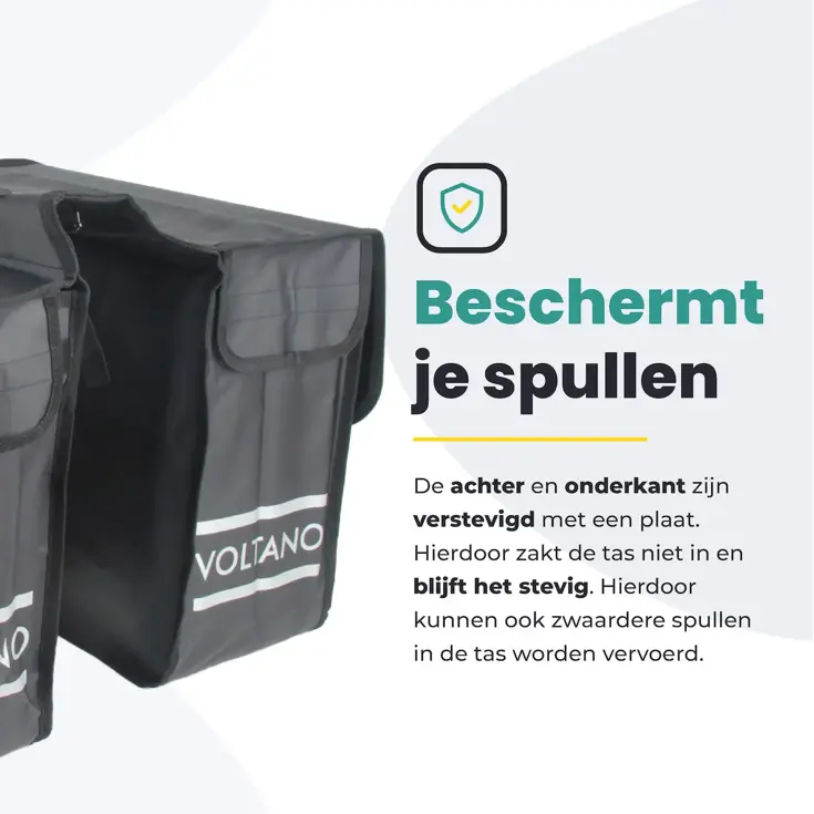 Voltano Dubbele Fietstas City - 35L
