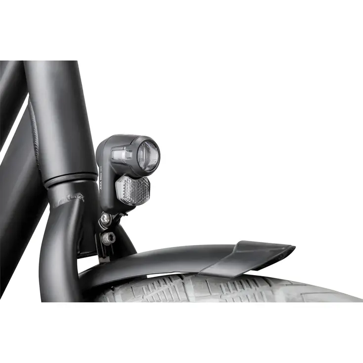 Axa Koplamp Nox City Auto Off Batterij 4 Lux Zwart