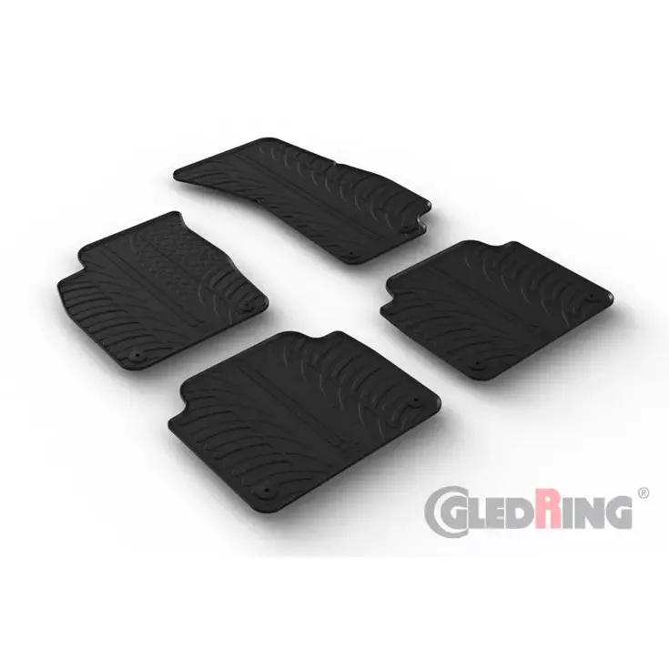 Audi A8 (4N) 2018 - Rubbermatten - Gledring