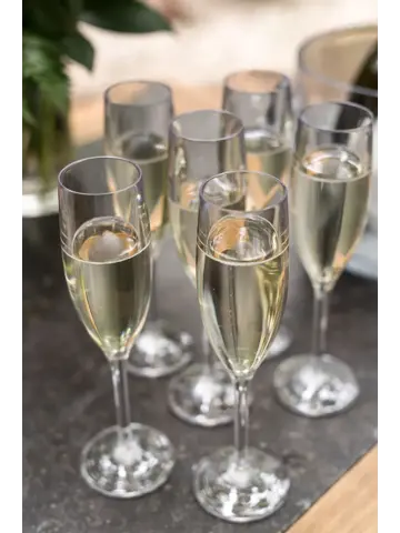 By Caryl - Champagneglazen - 180 ml - 6 stuks