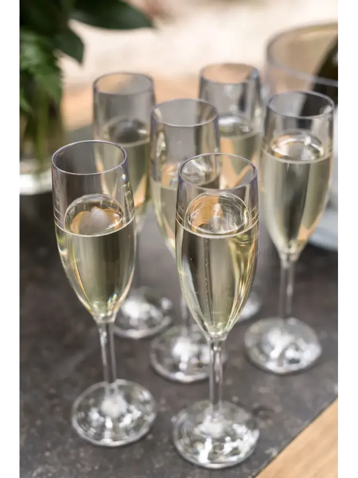 By Caryl - Champagneglazen - 180 ml - 6 stuks