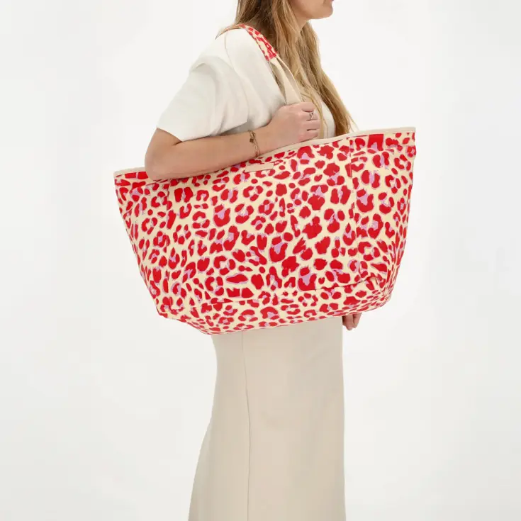 Richelle - Strandtas - Shopper - Ritssluiting