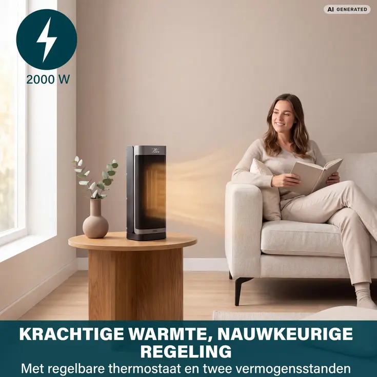 Keramische Heater Kachel 2000 Watt