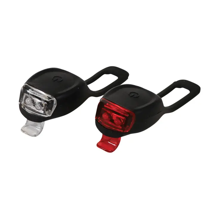 Complete verlichting set met voor- en achterlicht