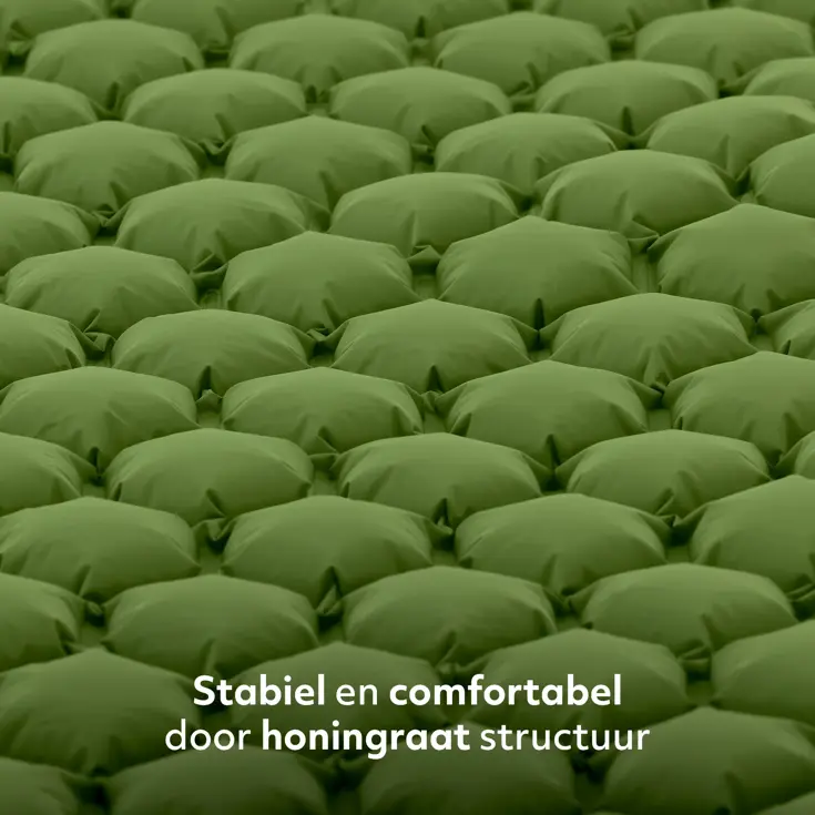 Opblaasbaar campingbed - Met draagtas - 1 persoons