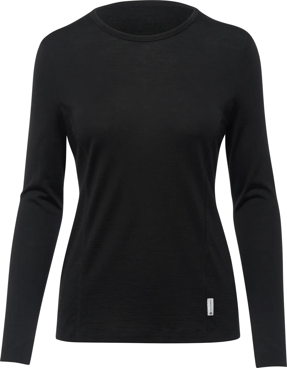 Thermowave  Merinowol  Long Sleeve  Dames  Zwart main product image