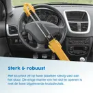 ProPlus Stuurslot - Verstelbaar 19 - 31,5cm