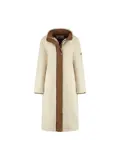 River Dames Lange tussenjas - Teddy look