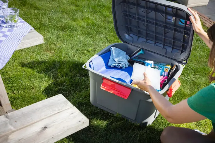 Q-line - Waterdichte opbergbox - 90L