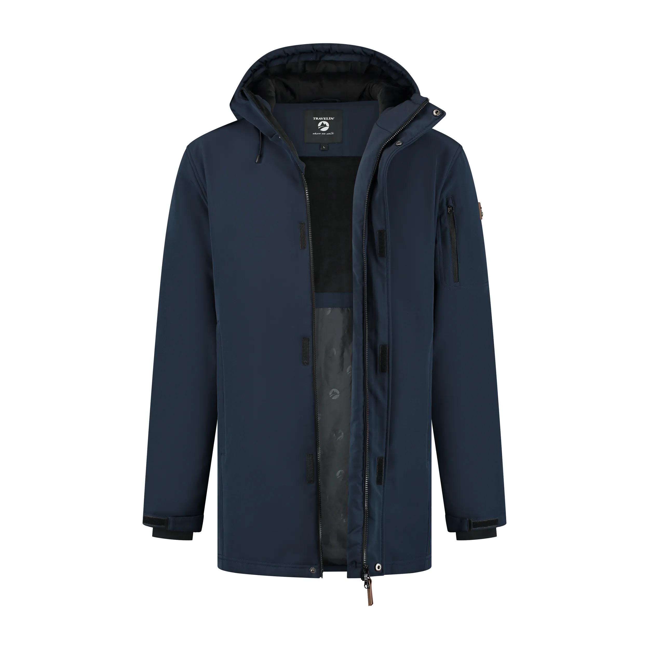 Afneembare cargojas voor heren: windjack met volledige rits, solide jas met capuchon en meerdere zakken, outdoor tactische jas, softshell jas voor wandelen, kamperen, winddichte visjas, AG, XL