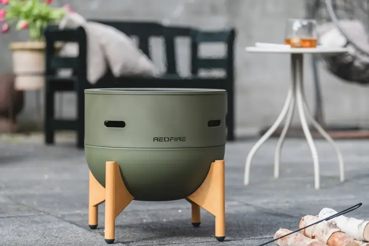 RedFire Pellet Vuurhaard Jubilee Bosgroen 45 cm