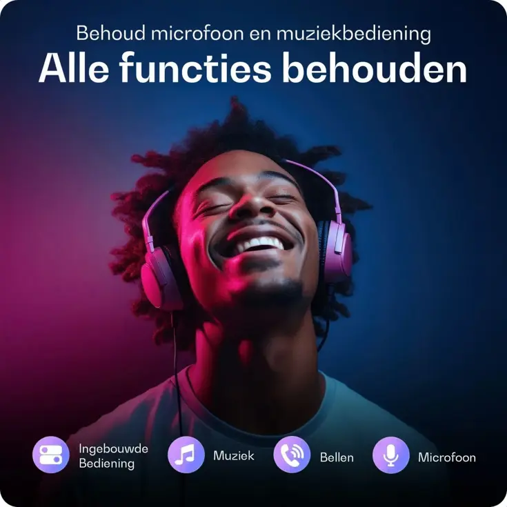 Ease 3.5mm Aux naar USB-C Adapter met DAC