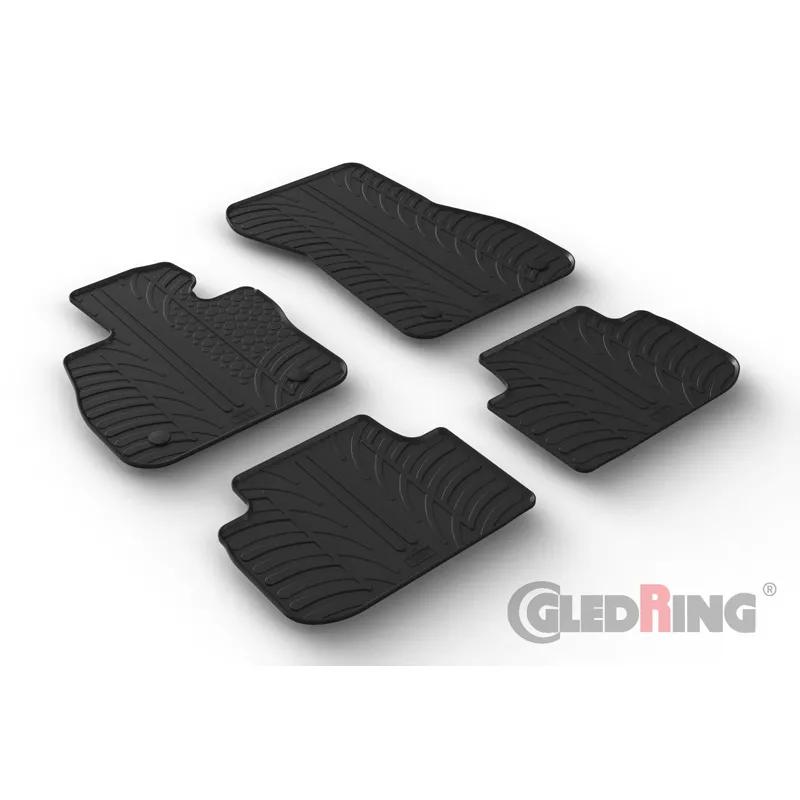 Gledring BMW 2-Serie F44 Gran Coupe 2020 - Rubbermatten - Zwart