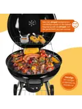 Houtskool Barbecue - Inclusief Accessoires - Ø54cm