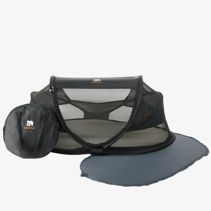 Baby luxe campingbedje - Zelfopblaasbare matras