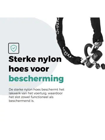 Voltano ART4 Kettingslot Motor Met U Lock